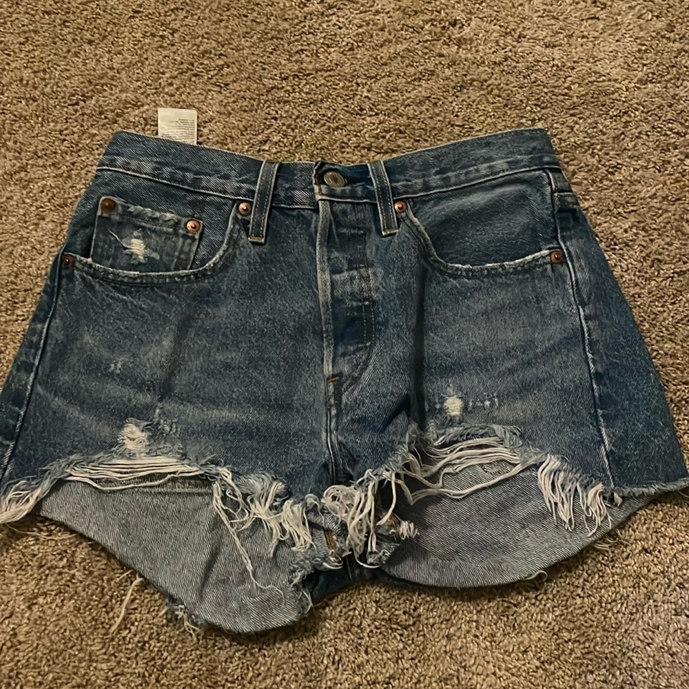 COPY - Levi's® Premium 501® ORIGINAL FIT HIGH RISE WOMEN'S SHORTS